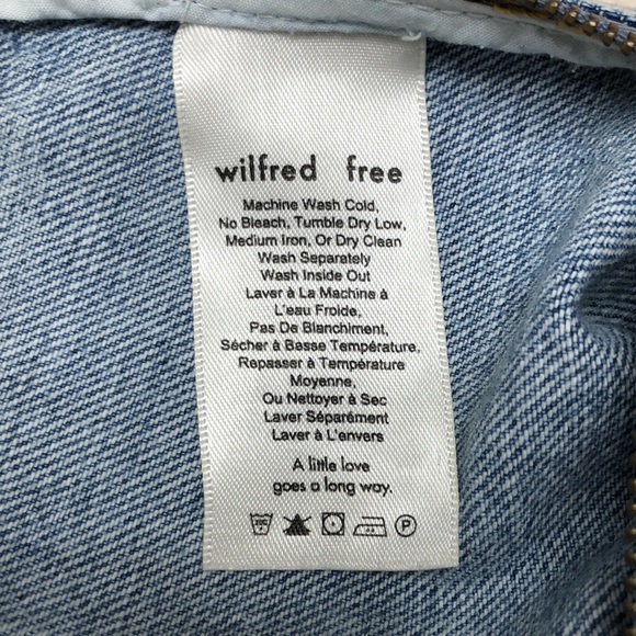 Aritzia Wilfred Free Denim Mini Skirt - Picture 6 of 7